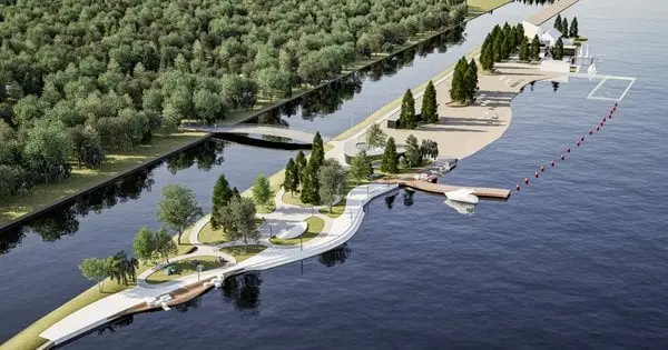 На «Бурштинському морі» планують звести масштабний пляжний комплекс