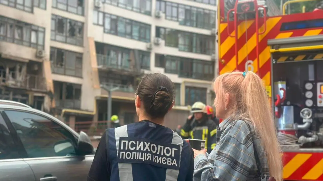 У Києві кількість постраждалих внаслідок нічної атаки РФ зросла до 6