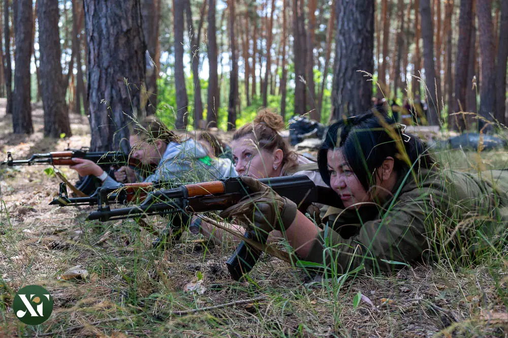Підготовка цивільних до національного спротиву на Харківщині (фото)
