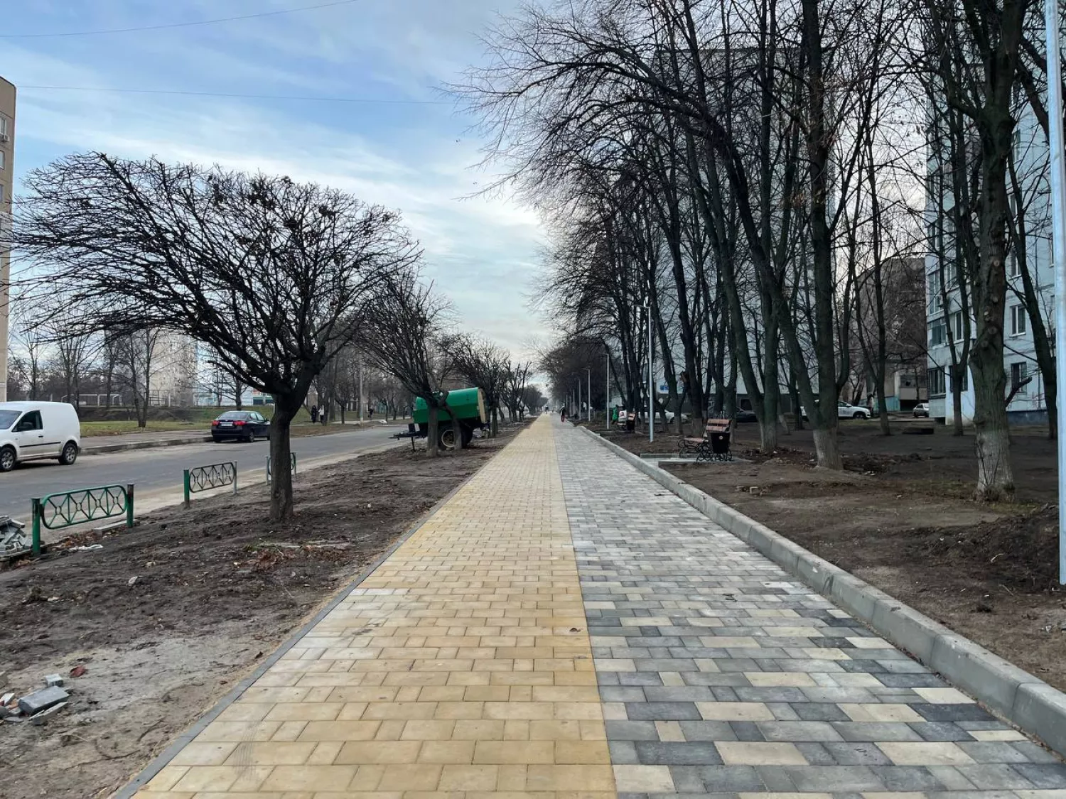 Софіївська Борщагівка за 2,97 млн гривень відремонтує пішохідну доріжку