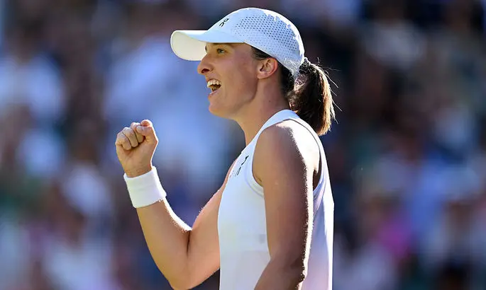 Ига Швёнтек впервые в карьере вышла в финал Уимблдона