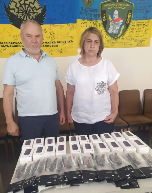 Конкурс обласної Ради «Безпечні стійкі громади»: Вендичанська громада закупила обладнання для ЗСУ