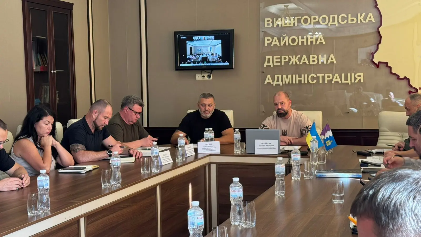 У семи районах Київщини проведено низку координаційних нарад з цивільного захисту та взаємодії служб