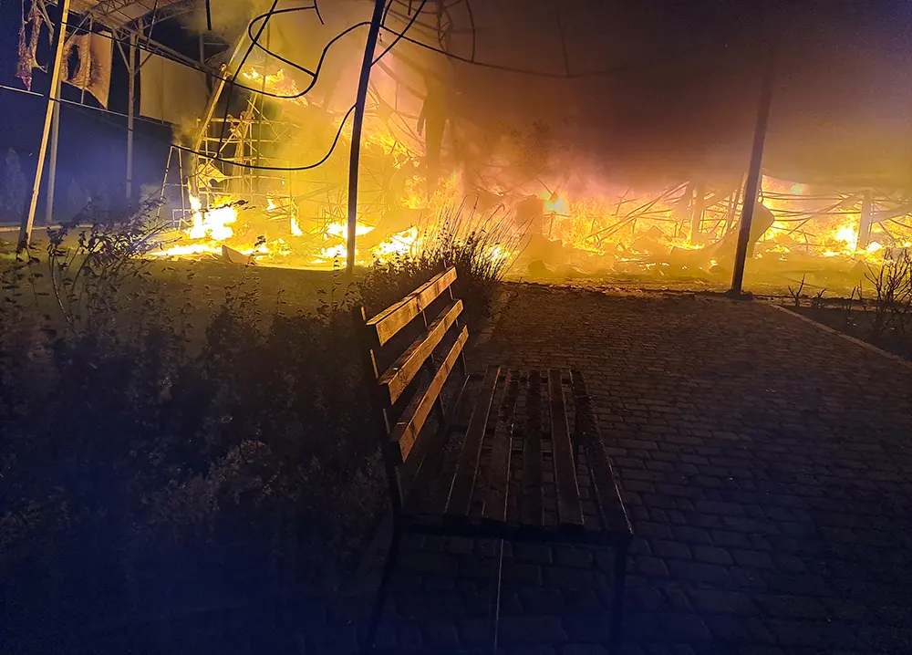Балістичні ракети влучили за межами Харкова