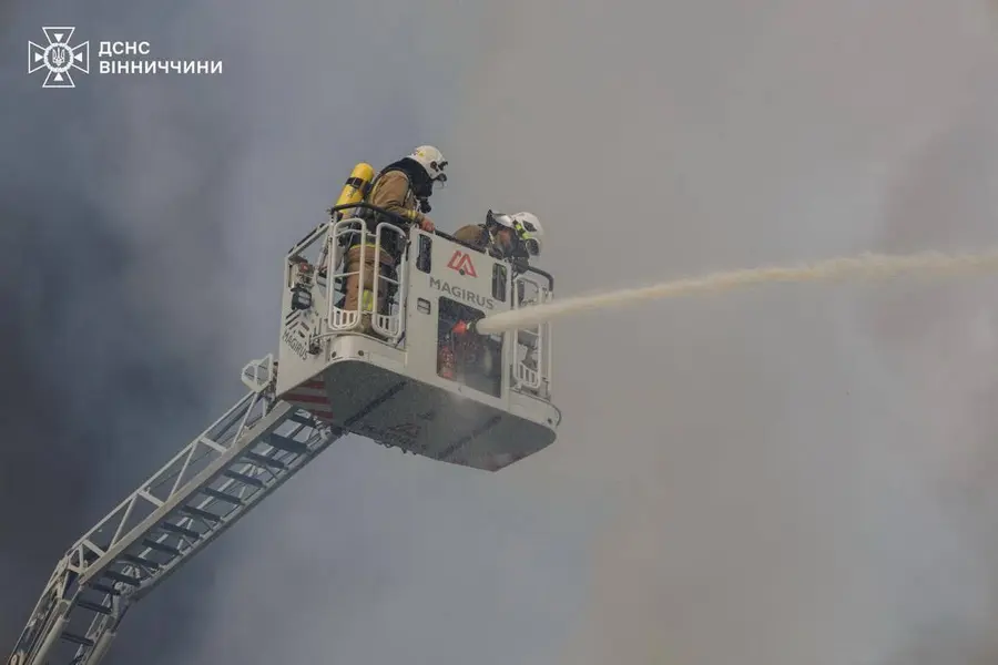 Внаслідок російської атаки у Вінниці пошкоджено польське підприємство