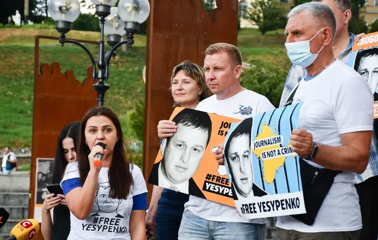 Журналіст Владислав Єсипенко вийшов на волю після понад чотирьох років у російському ув’язненні