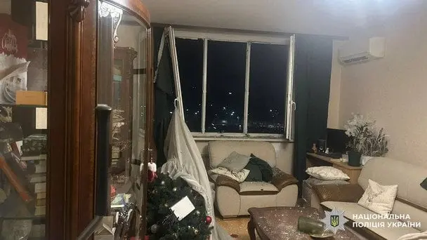 Нічний удар по Києву — з’явилися фото наслідків атаки