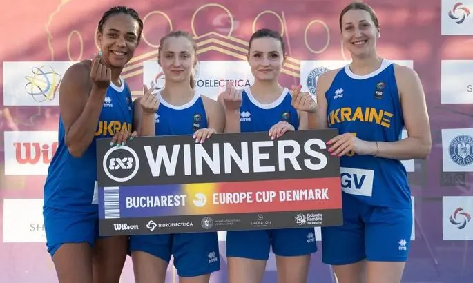 Женская сборная Украины 3х3 сыграет на чемпионате Европы
