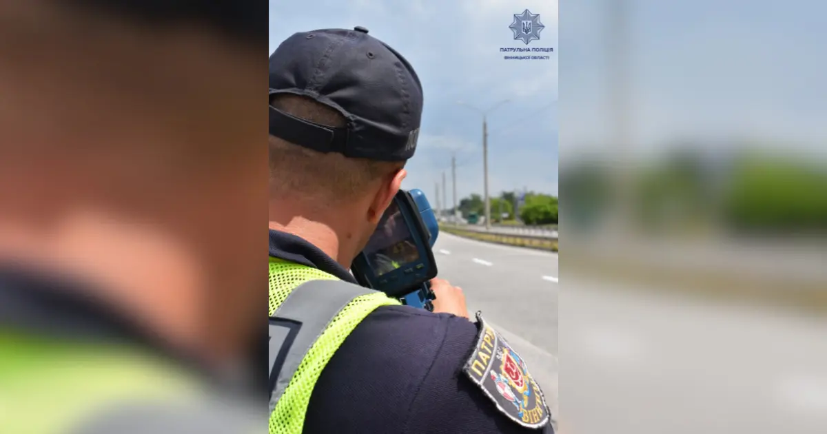На Вінниччині від початку літа зупинили 4091 порушника швидкісного режиму