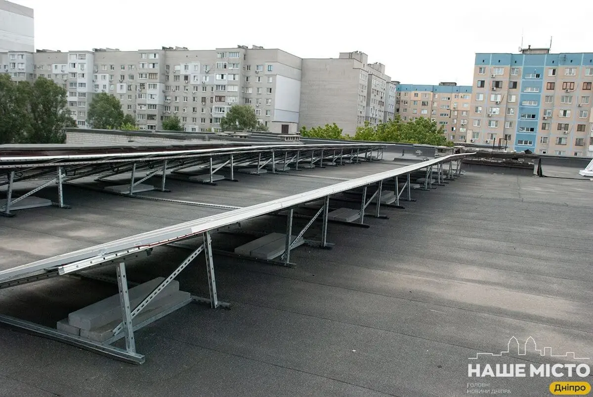 Стало відомо, де саме з’являться сонячні панелі у Дніпрі