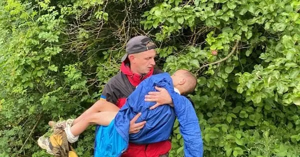 На Прикарпатті за допомогою дрона розшукали зниклого на кілька діб п'ятирічного хлопчика