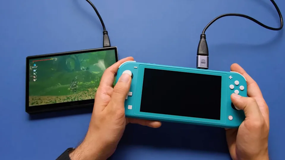 HDMI-модуль виводить Nintendo Switch Lite на великий екран