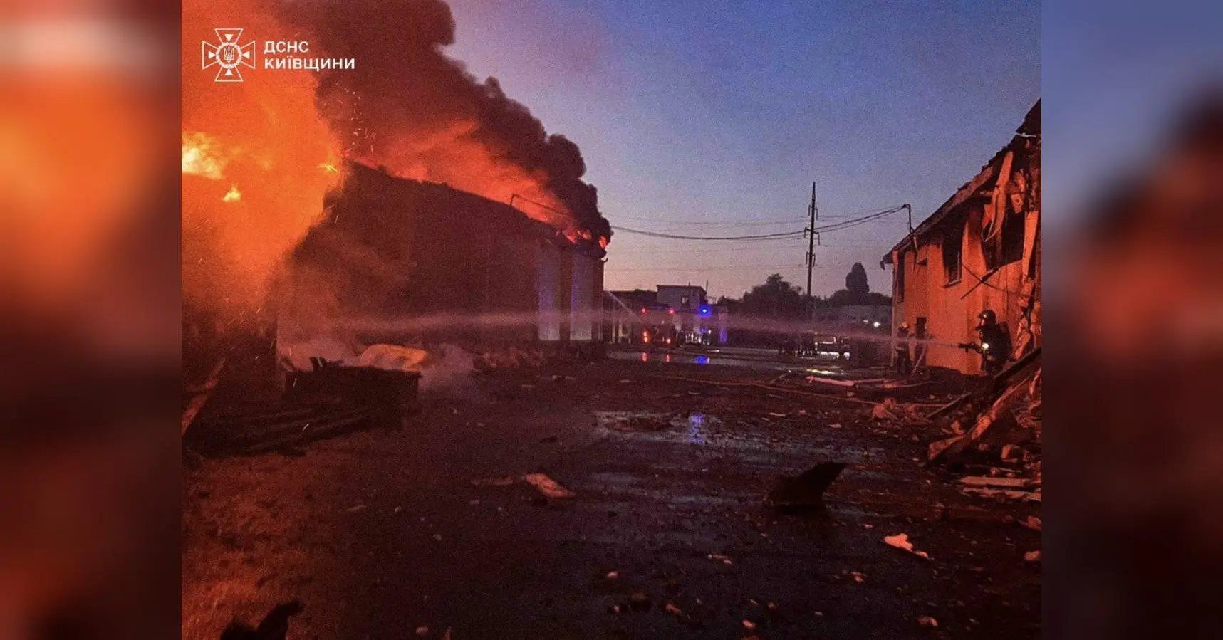 Нічна атака ворога: постраждали Київщина, Запоріжжя, Харків