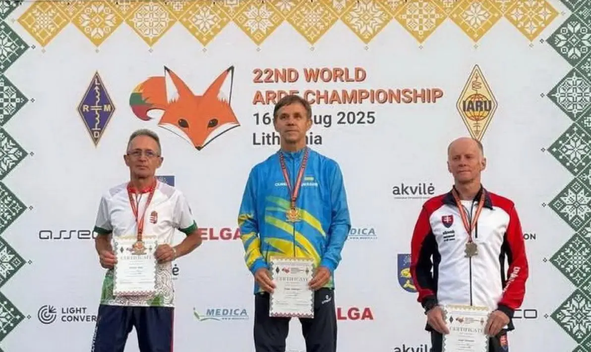 На чемпіонаті світу зі спортивної радіопеленгації вінничани здобули 10 нагород