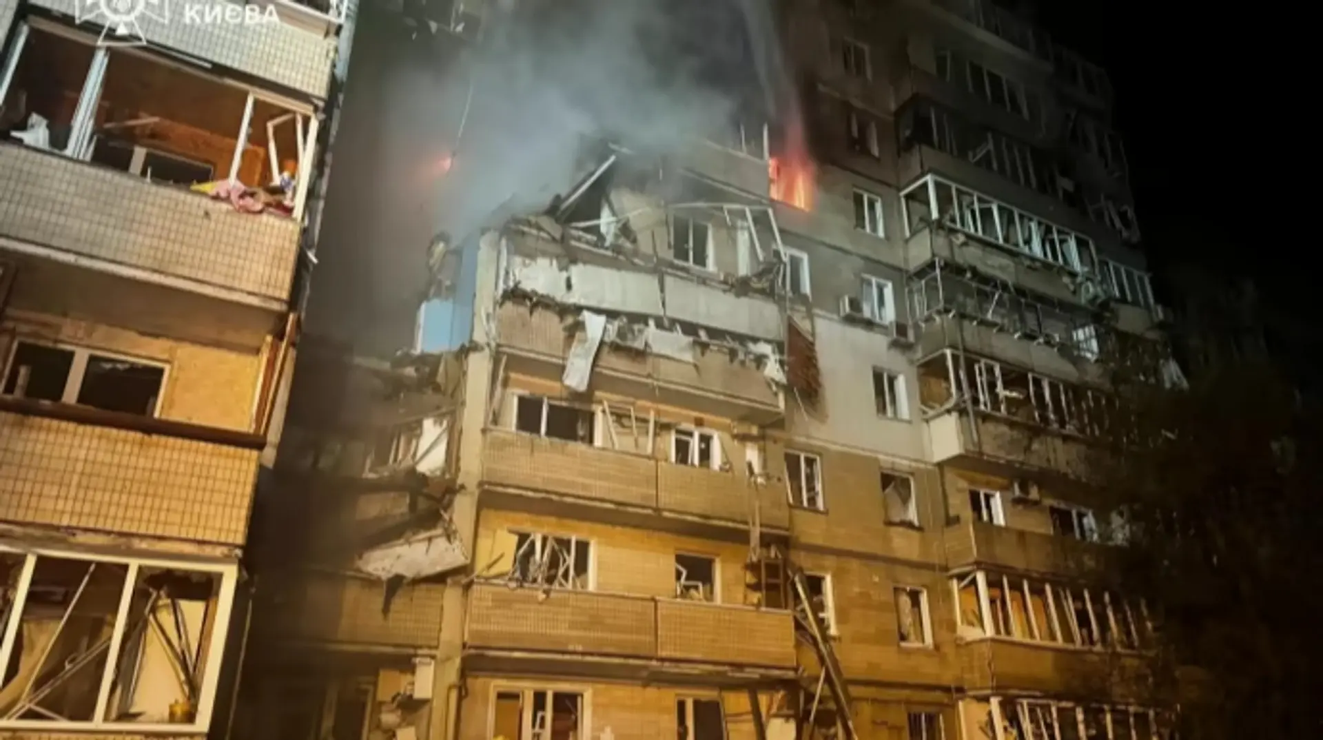 У Києві екстрено провели пологи вагітній жінці, яка постраждала внаслідок нічної атаки РФ