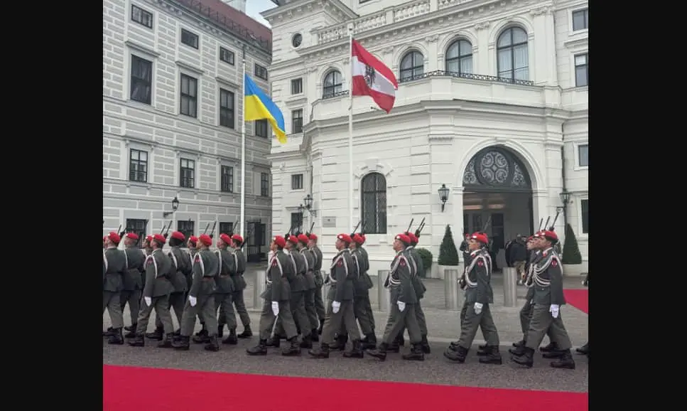 Австрійські ультраправі побачили "загрозу нейтралітету" у візиті Зеленського