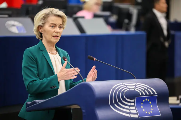 Фон дер Ляєн: ми не можемо прийняти, що Китай сприяє воєнній економіці Росії
