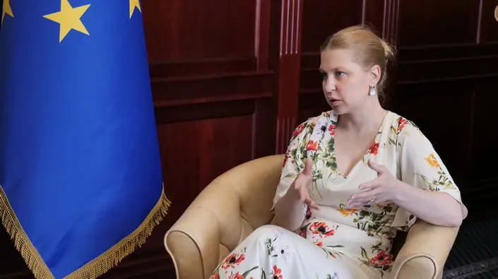 Стефанішина: "Наші плани на підготовку до членства в ЄС мають кінцевий термін, 2027 рік". Перше інтерв'ю після звільнення