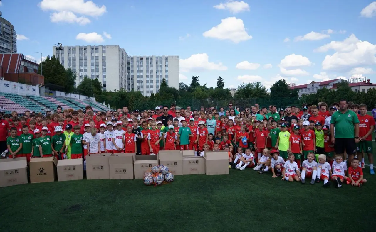У Києві відбувся дитячий турнір в честь 100 річчя стадіону «Локомотив»
