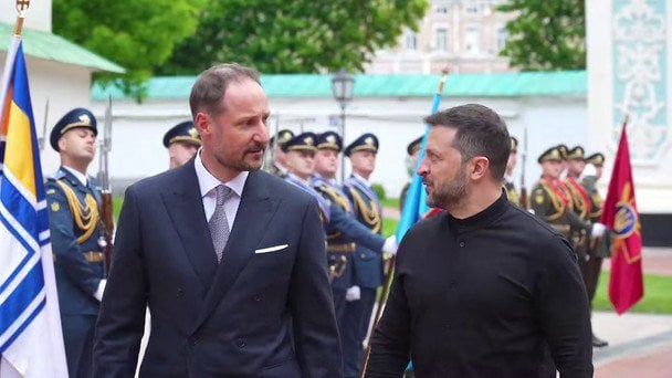 Зеленський зустрівся з кронпринцом Норвегії: про що говорили