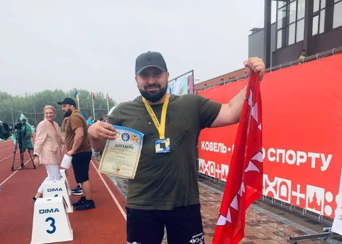 Ветеран з Вінниці - переможець чемпіонату України зі штовхання ядра