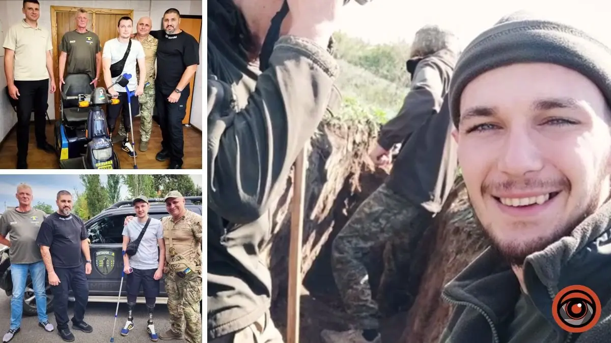 З 8 років виховує бабуся: воїн із Кривого Рогу розповів про втрату двох ніг та підтримку побратимів