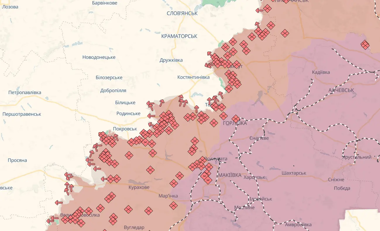 Протягом доби зафіксовано 77 боєзіткнень, – Генштаб ЗСУ