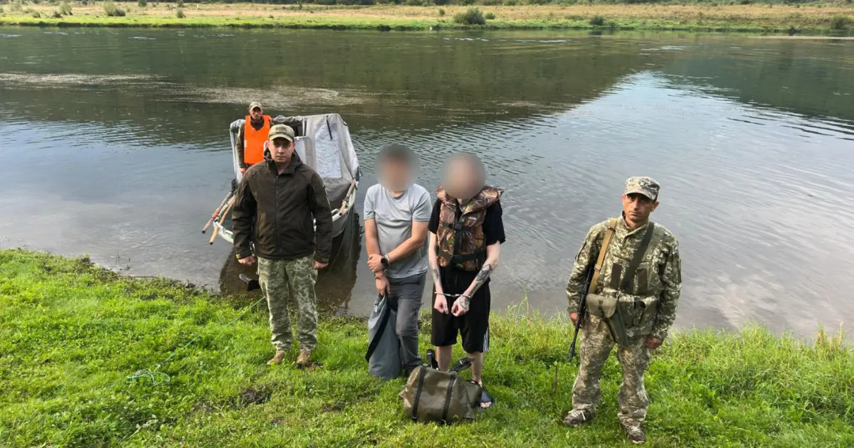 Двоє жителів Вінниччини намагалися подолати кордон вплав через Дністер