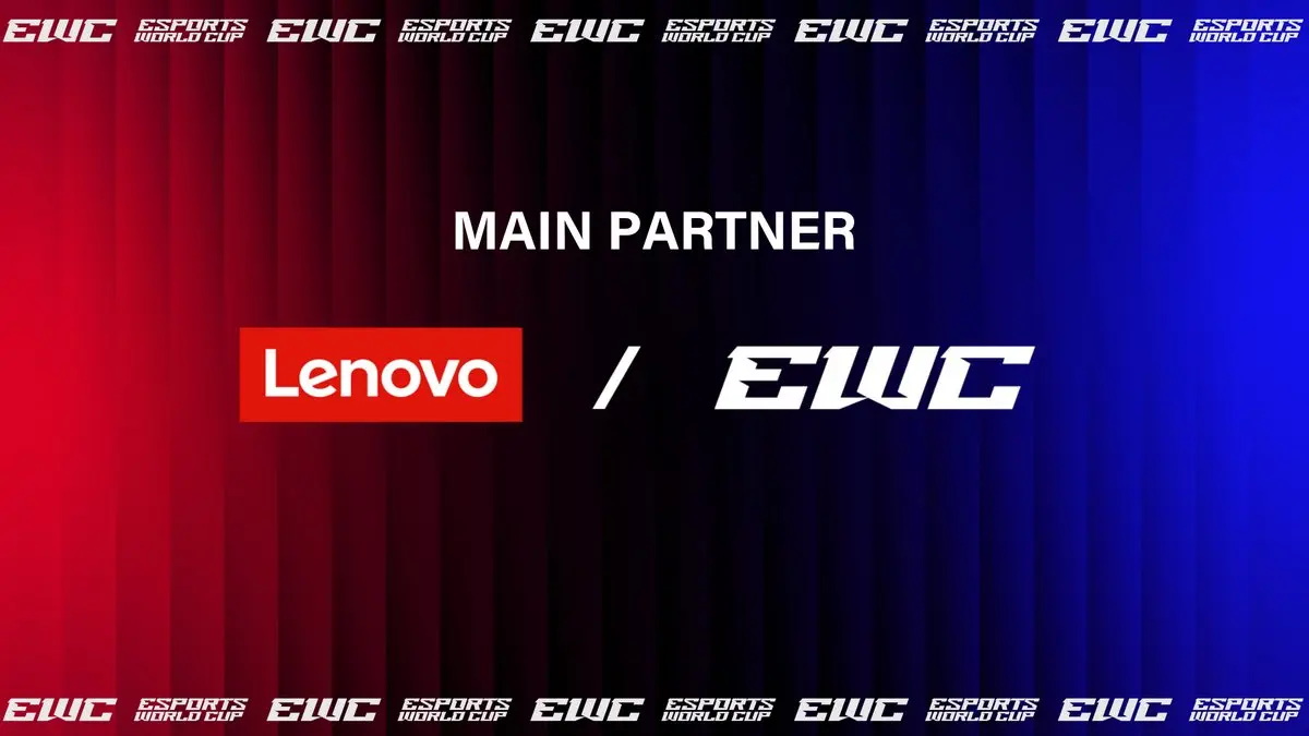 Lenovo постачає ПК та обладнання для Esports World Cup 2025