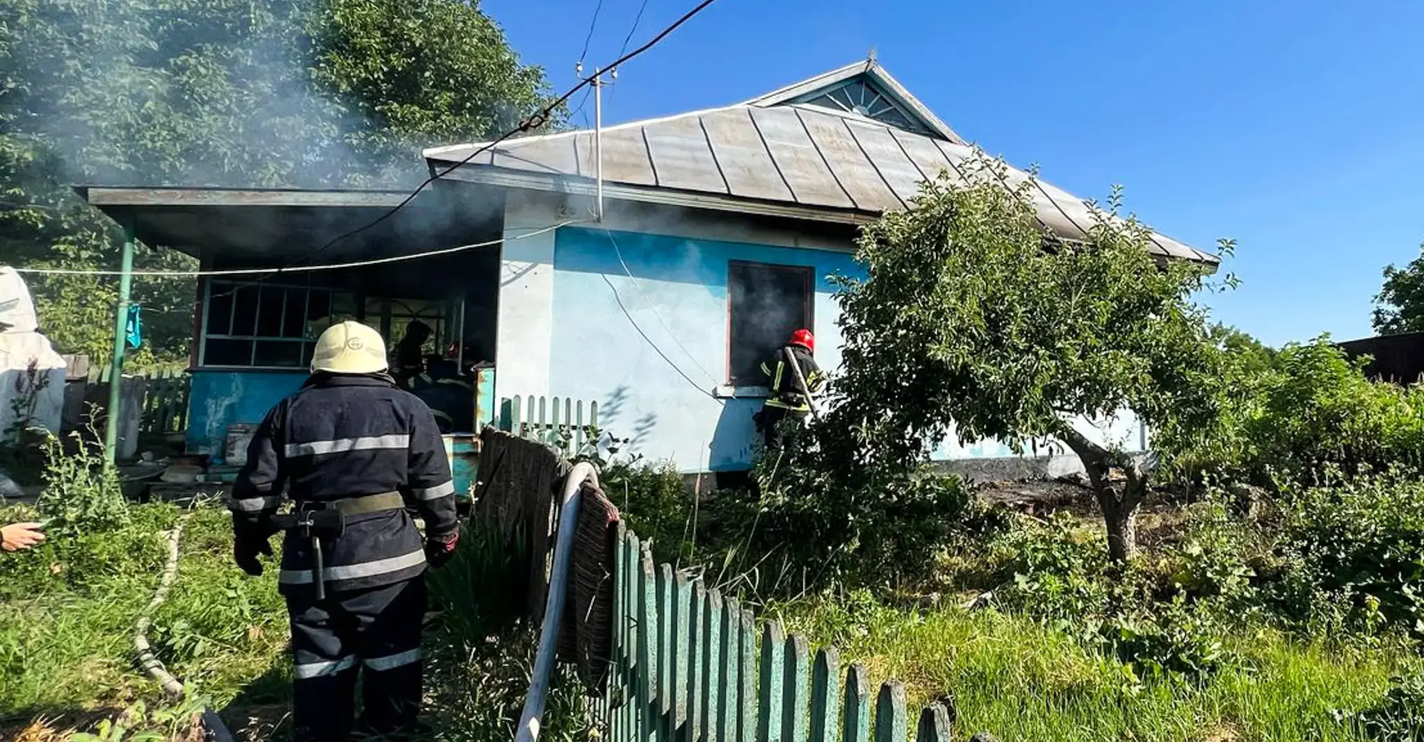 На Вінниччині сталась пожежа в приватному житловому будинку