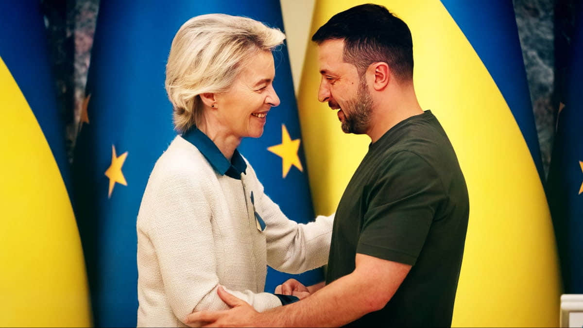 Зеленський та фон дер Ляєн обговорили підготовку 18-го пакета санкцій проти РФ