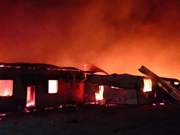 Тіло чоловіка виявили під час ліквідації пожежі після атаки РФ у гаражному кооперативі в Білій Церкві