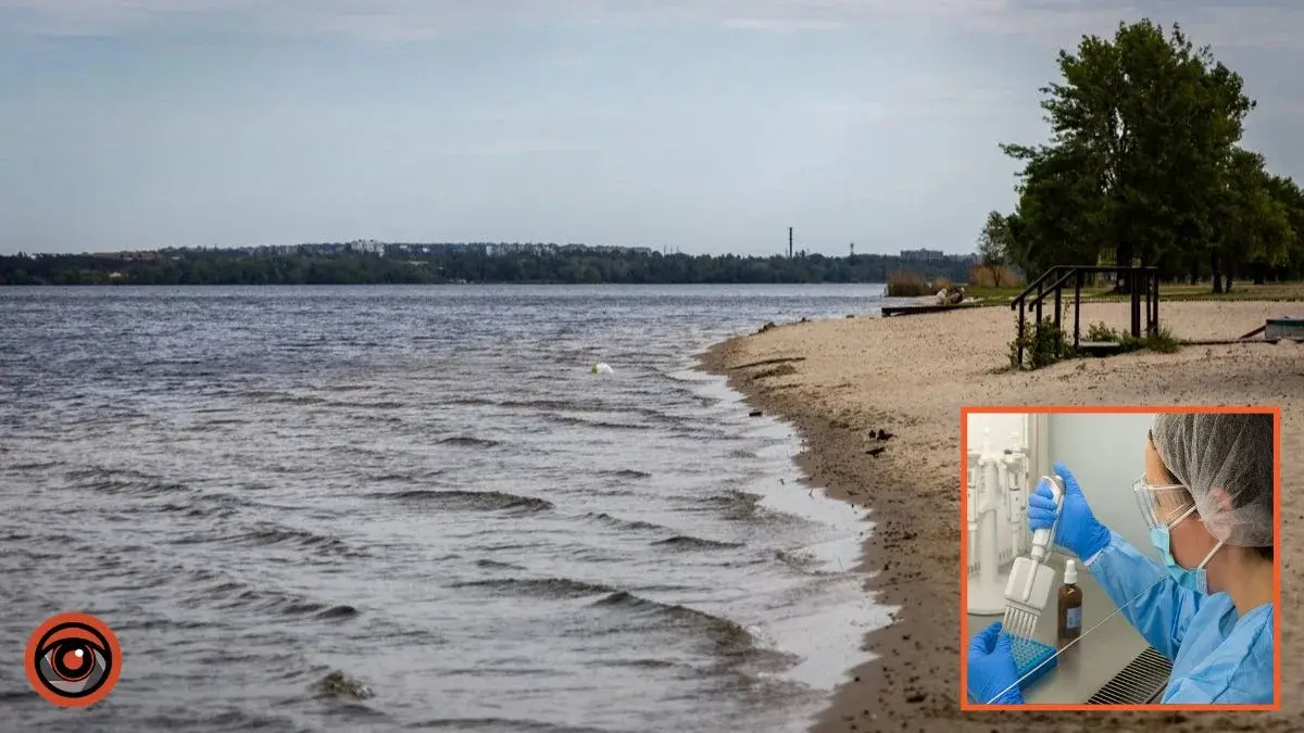 Перевищення санітарних норм: у Дніпрі та області перевірили воду на пляжах
