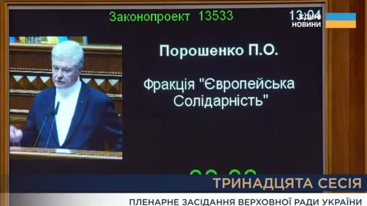 Порошенко закликав до створення коаліції національної єдності та відновлення демократичних реформ