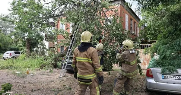 На Харківщині через негоду загинула 56-річна жінка
