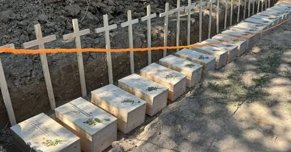 У Пужниках перепоховали останки, знайдені під час ексгумацій