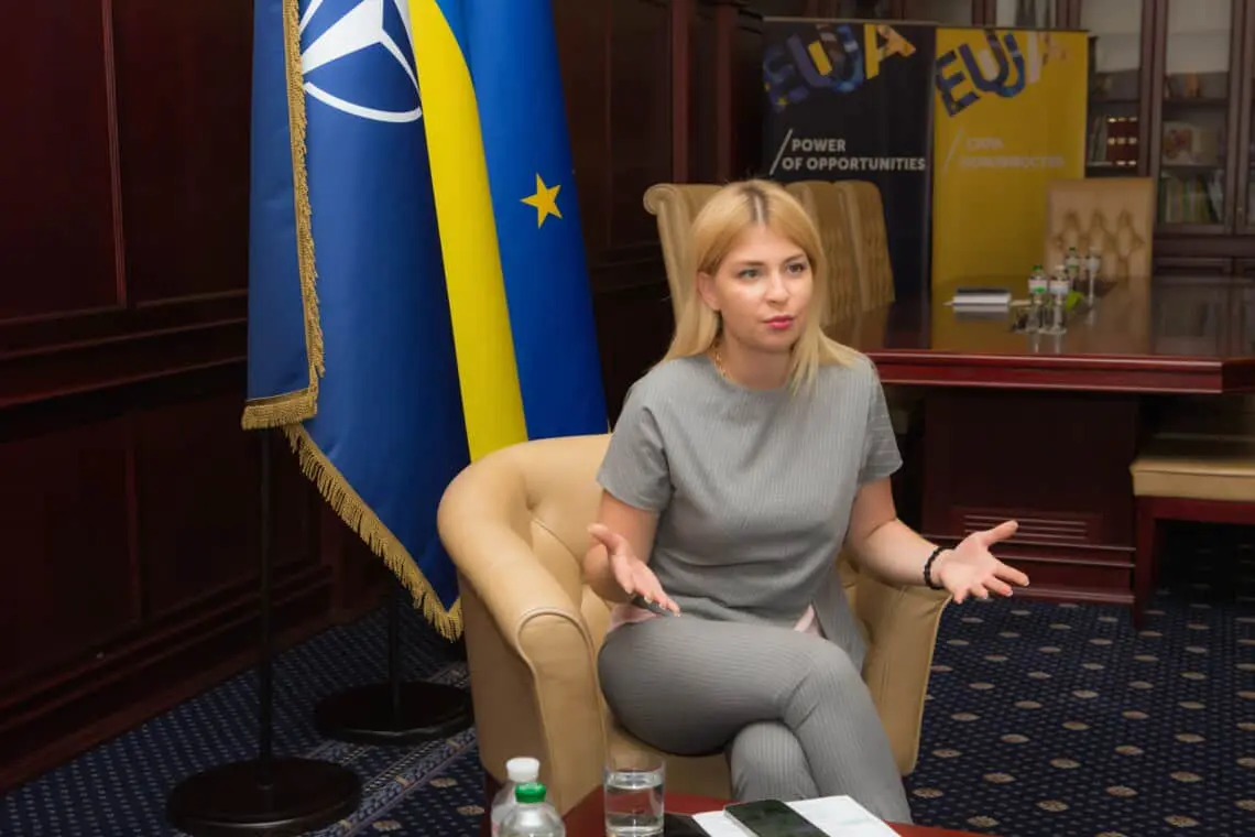 Стефанішина переконує, що переговори про вступ до ЄС ще реально відкрити: "діалог назрів"