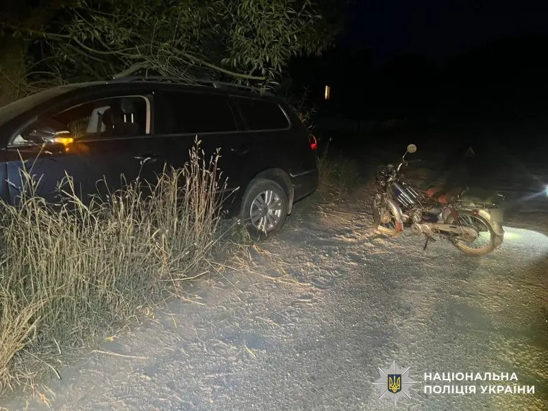 На Вінниччині ДТП за участі неповнолітнього