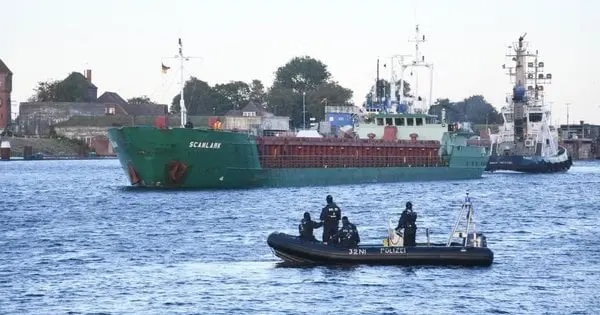 Німецький спецназ затримав російський розвідувальний корабель Scanlark