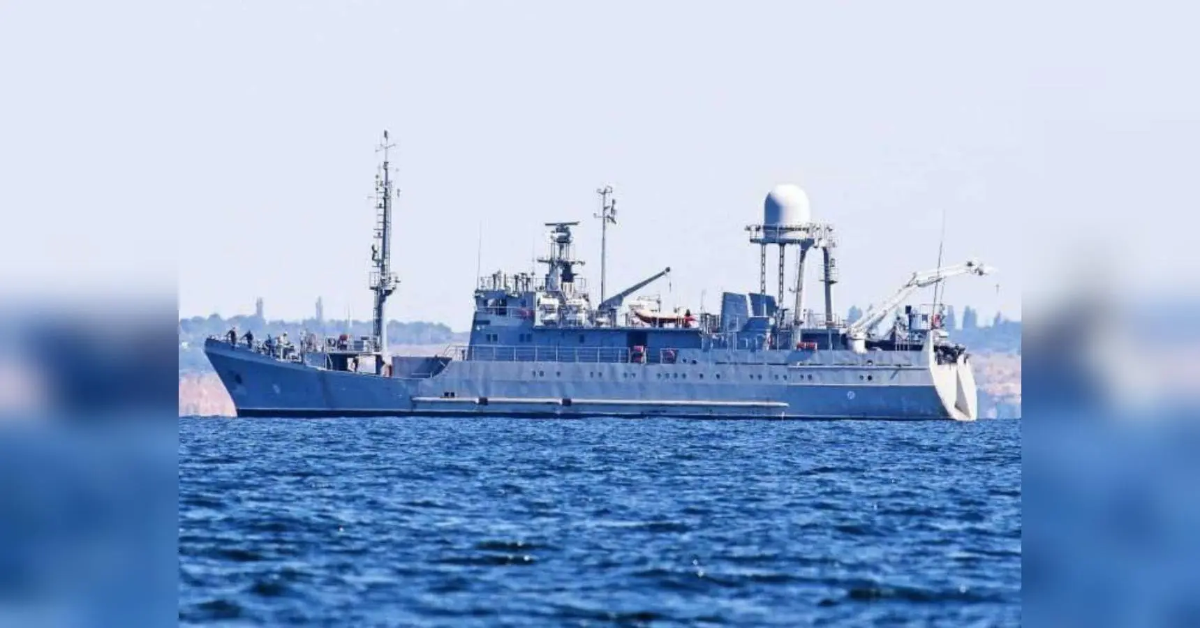 Український військовий корабель вражений російським дроном на Дунаї: є загиблий