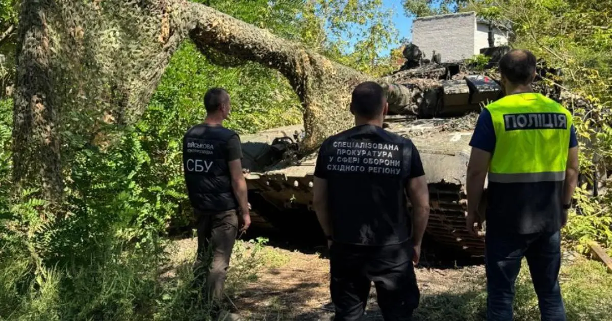 Харківські поліцейські затрофеїли два танки