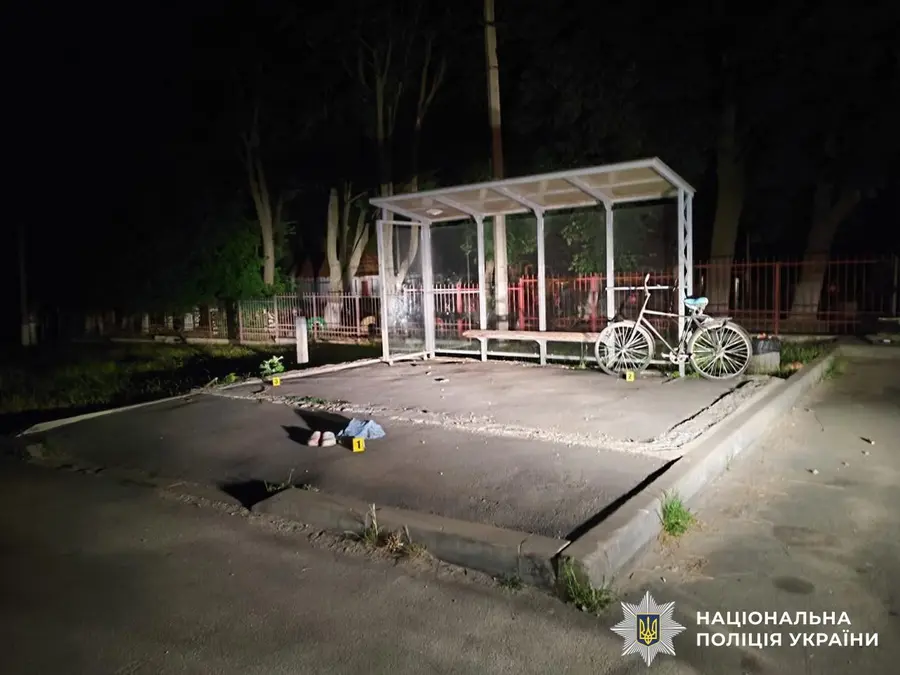 Двоє чоловіків палками побили перехожого на зупинці у селі біля Вінниці