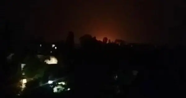 Дрони атакували РФ та окуповані території, виникли пожежі на кількох об'єктах