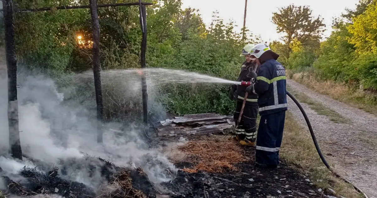 На Вінниччині протягом минулої доби рятувальники ліквідували 15 пожеж