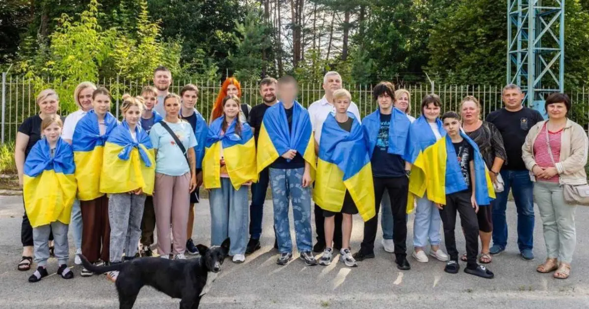 Вивезених з окупованої Харківщини дітей повернули додому