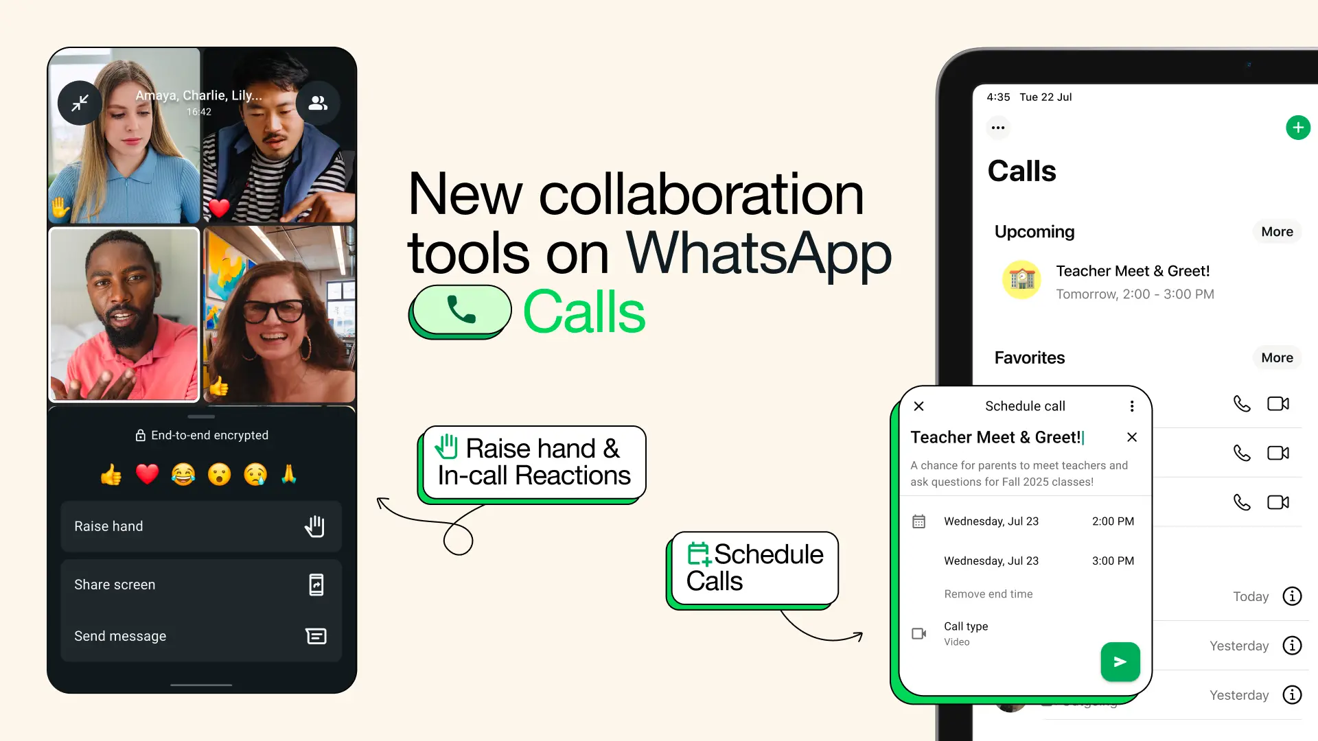 WhatsApp тепер дозволяє планувати групові дзвінки