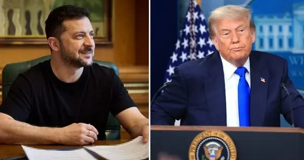 Володимир Зеленський провів телефонну розмову з Дональдом Трампом