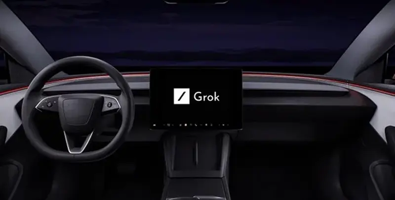 xAI звітує про збій Grok, Tesla додає бета‑версію бота в електромобілі
