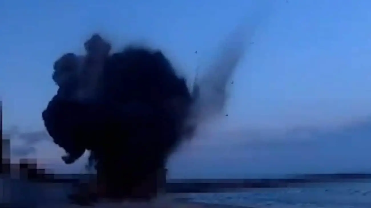 Військові моряки на Одещині виявили і знищили протикорабельну морську міну