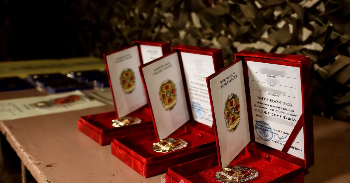 Бійців «Червоної Калини» з Вінниччини відзначили державними нагородами